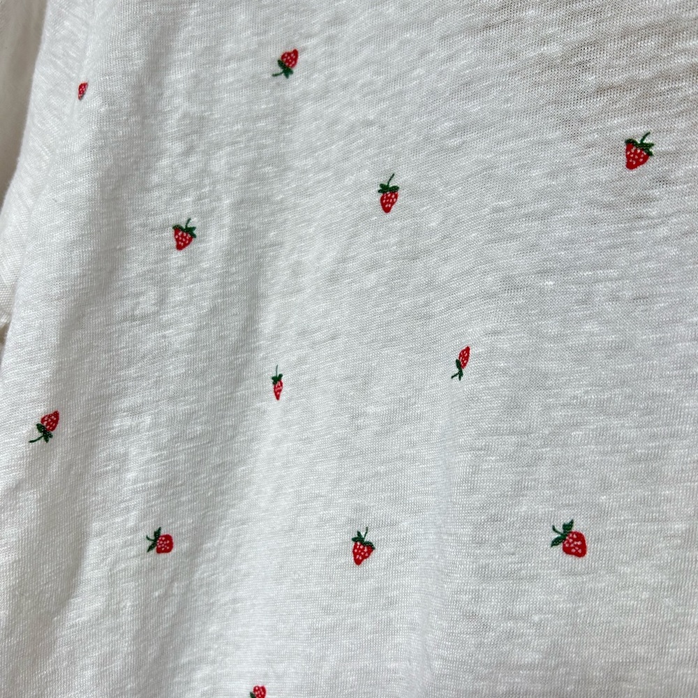 Rails Cara Strawberry-Print Tee - image 5